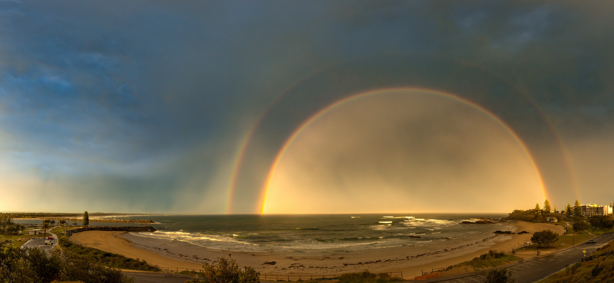 Town Beach Rainbow 2